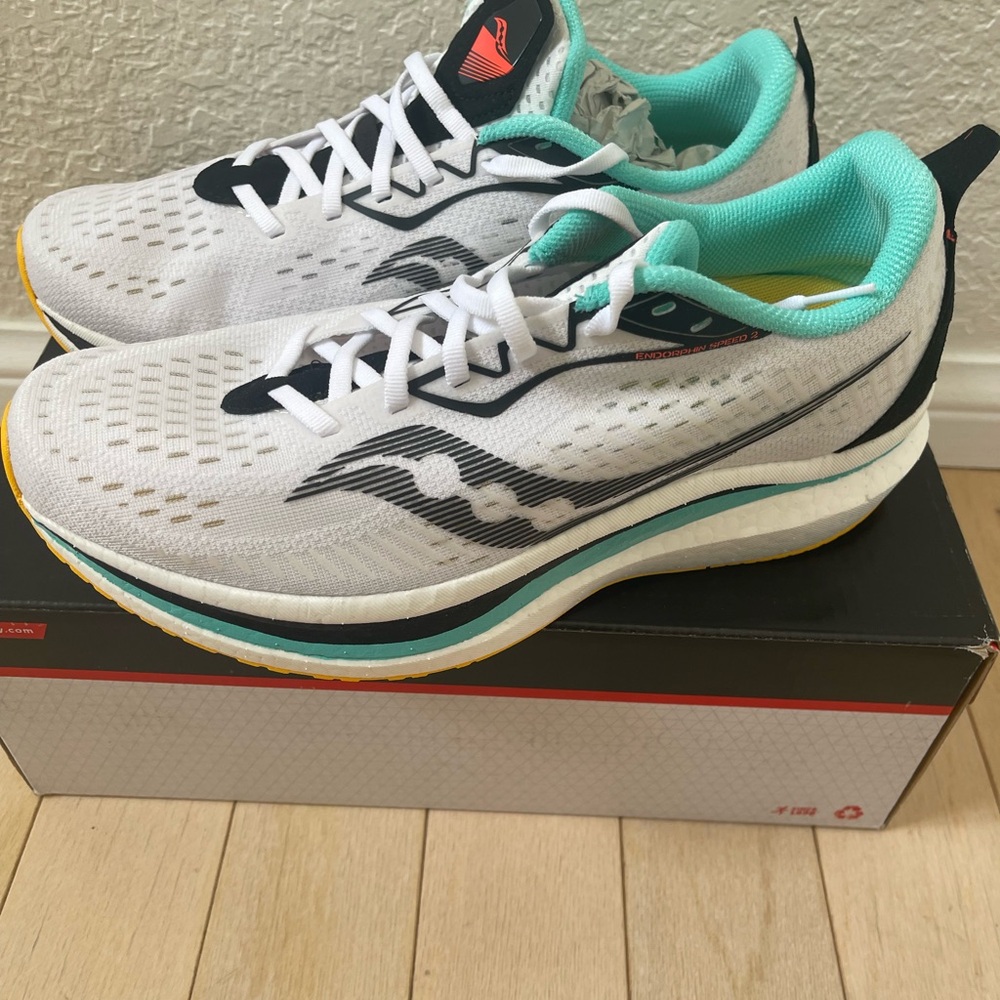 Saucony White/ endorphin speed 2 / womens size 11/NWT